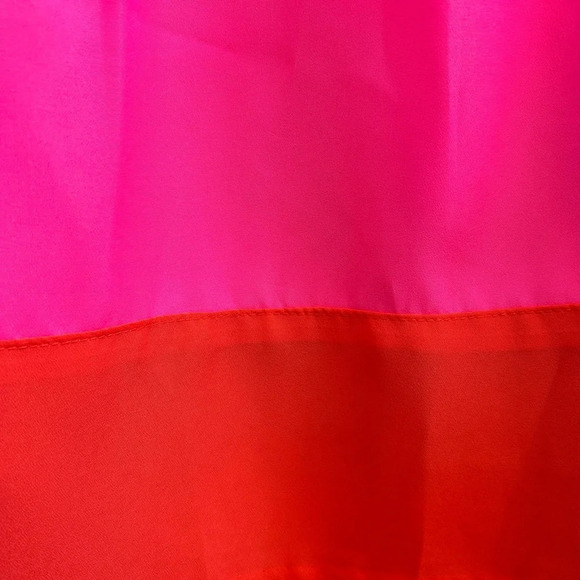 J. Crew Barbie Pink & Red Flare Skirt, size 0 - Picture 4 of 8